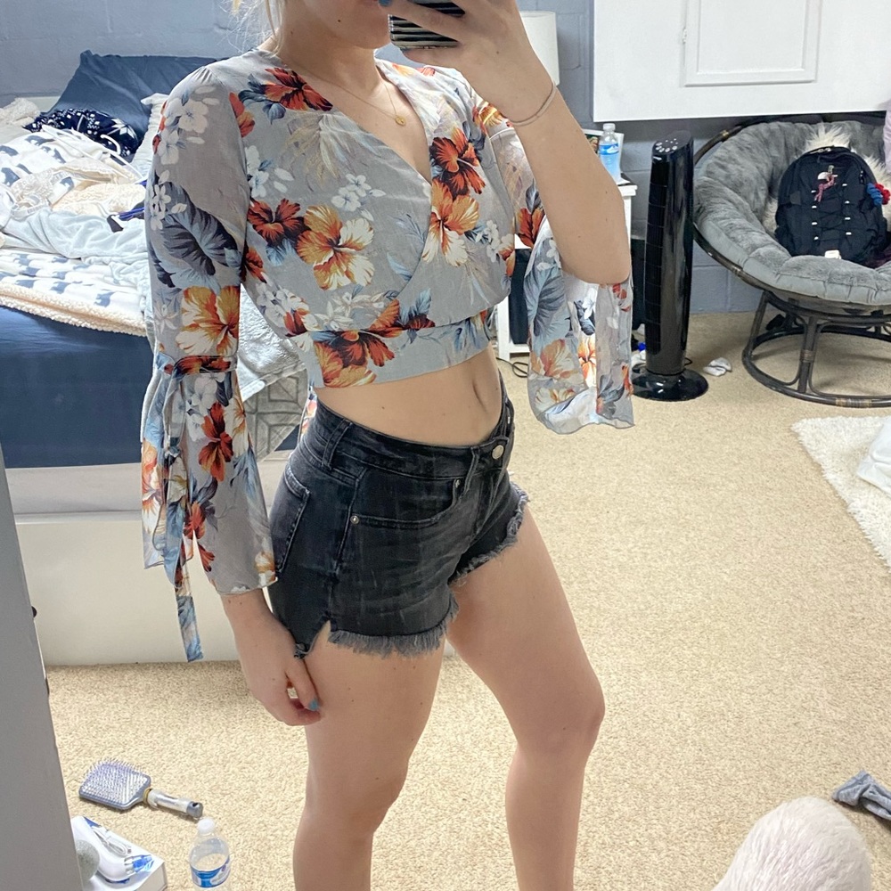 Brand new beach crop top